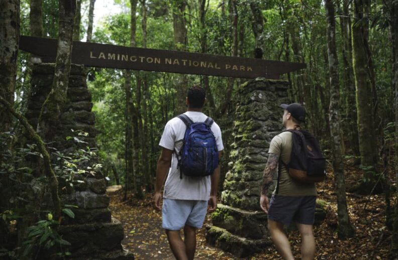 Lamington National Park Parking